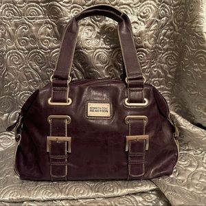 Kenneth Cole Reaction Purple Satchel